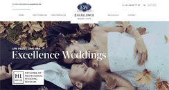 Desktop Screenshot of excellence-weddings.be